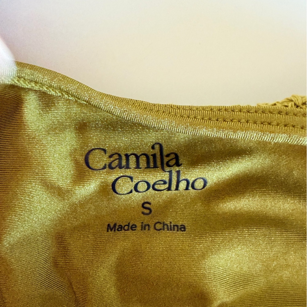 Camila Coelho Olive Knit Bikini Set - Picture 4 of 6